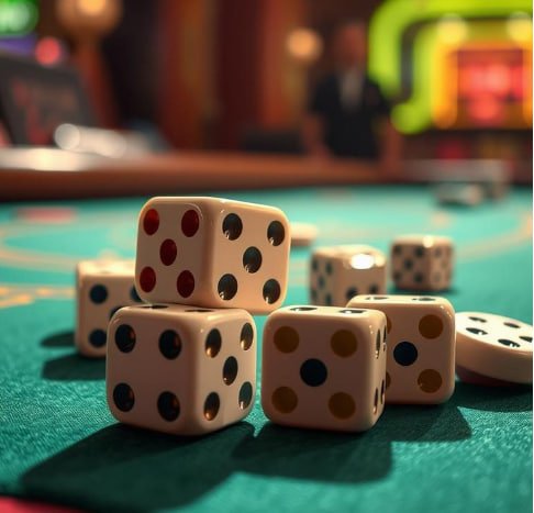 Pengguna menikmati taruhan dan hiburan live casino di perangkat mobile mereka